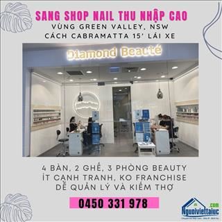 Shop nails cần thợ bột và tay chân nước shellac lương cao