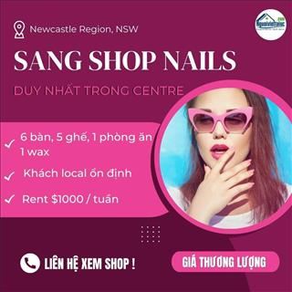 Sang lại shop nail duy nhất trong centre vùng Newcastle