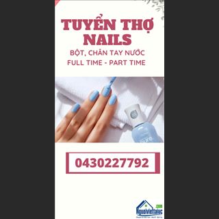 Shop Nail vùng Ipswich cần tuyển nhiều thợ 